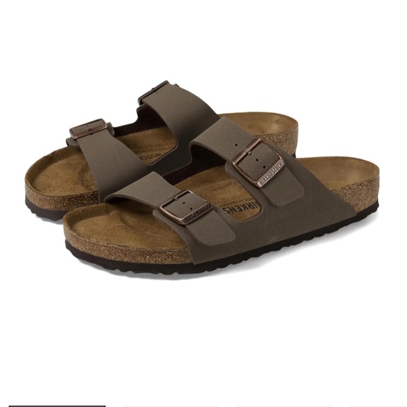 Birkenstock Shoes - Birkenstock Women’s Arizona Sandals - dark brown - size 39
